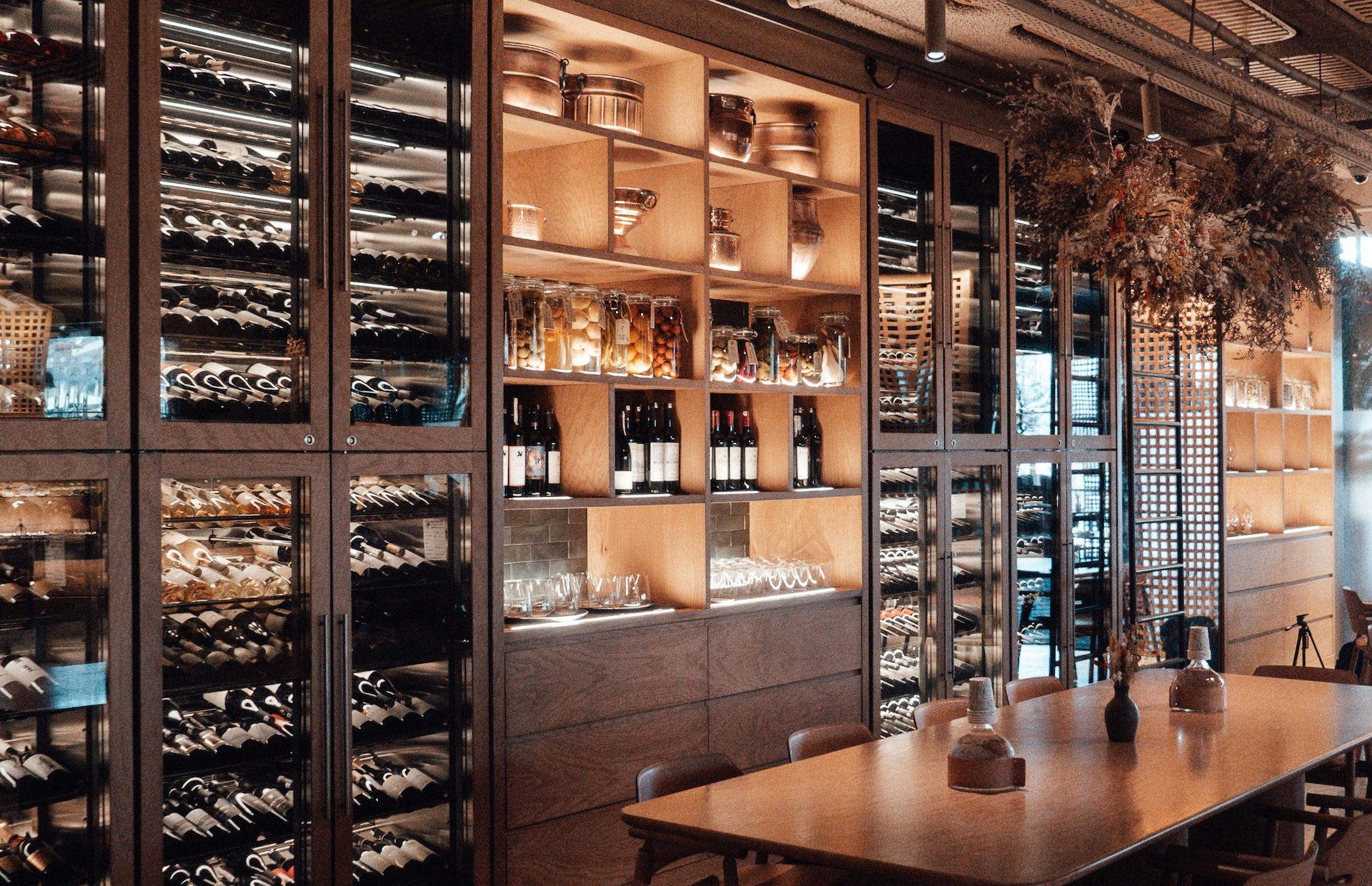 Hotel wine restaurant